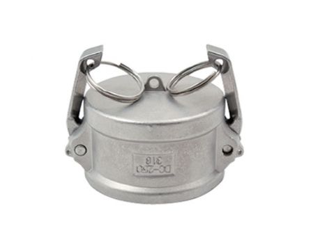 Spojka Kamlok, nerez, záslepka DN40, NBR