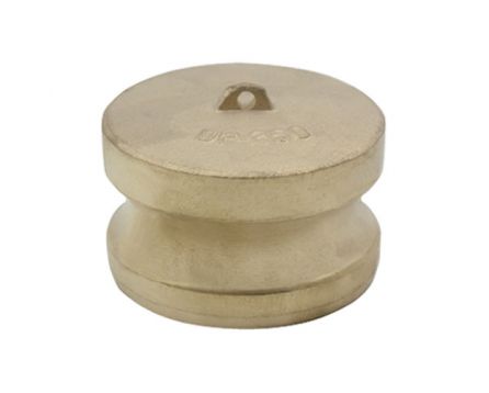 Vsuvka Kamlok, mosaz, záslepka DN15