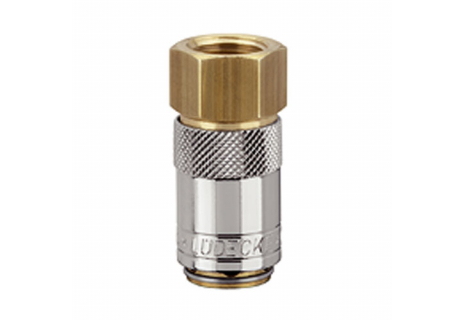 Rychlospojka Lüdecke ESDM 1/4" vnitřní, ventil
