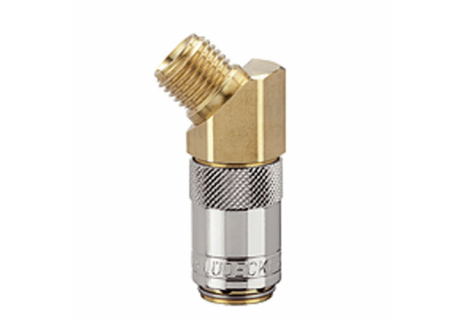 Rychlospojka Lüdecke ESDMF M10x1 45st. vnější, ventil