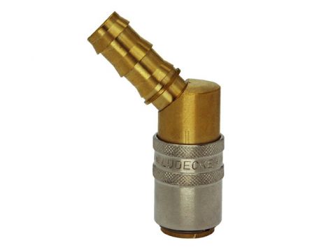 Rychlospojka Lüdecke ESHG 16mm 45st. Push-Lock valve