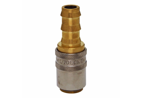 Rychlospojka Lüdecke ESHM 10mm Push-lock ventil