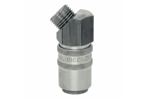 Rychlospojka Lüdecke ESHME M14x1,5 vnější 45st. ventil