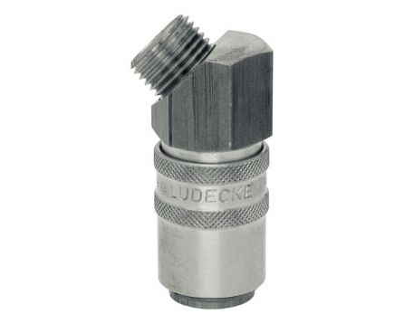 Rychlospojka Lüdecke ESHME M14x1,5 vnější 45st. ventil