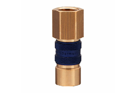 Rychlospojka Lüdecke ESMK 1/4" vnitřní, modrá