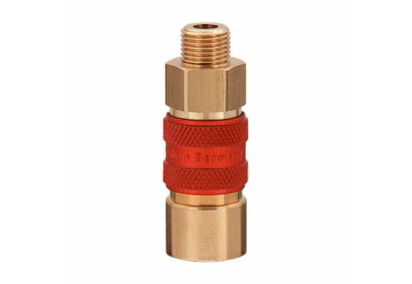 Rychlospojka Lüdecke ESMK 1/8" vnější, červená