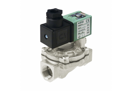 Ventil solenoidový Asco G238NC 1/2" 24V AC nerez