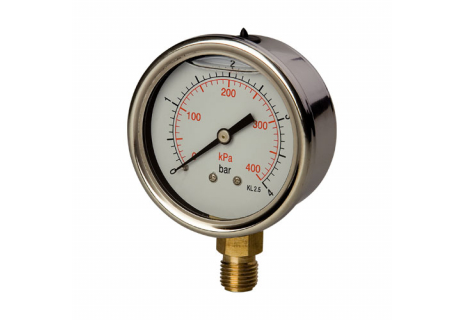 Manometr glycerinový GS 63mm 1/4" 0-25bar