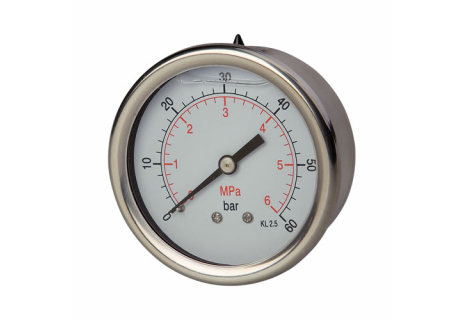 Manometr glycerinový GZ 100mm 1/2" 0-100bar