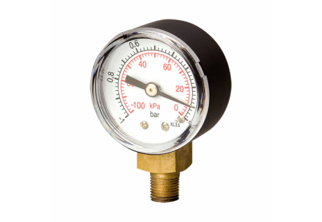 Manometr plastový MS 40mm 1/8" 0-16bar