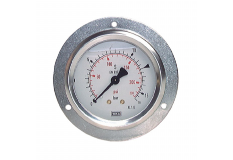 Manometr do panelu MSEG 63mm 1/4" 0-16bar