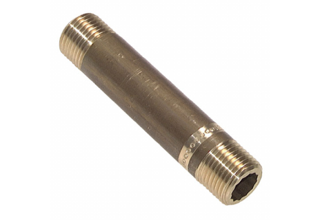 Prodloužení mosazné 3/4" 100mm