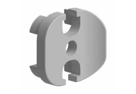 Spojka kolmá, AC 30-6, 30x30, polouzavřená